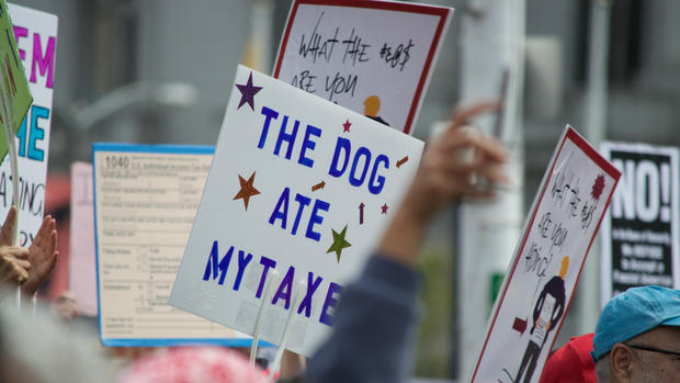 The Dog Ate My Taxes Image